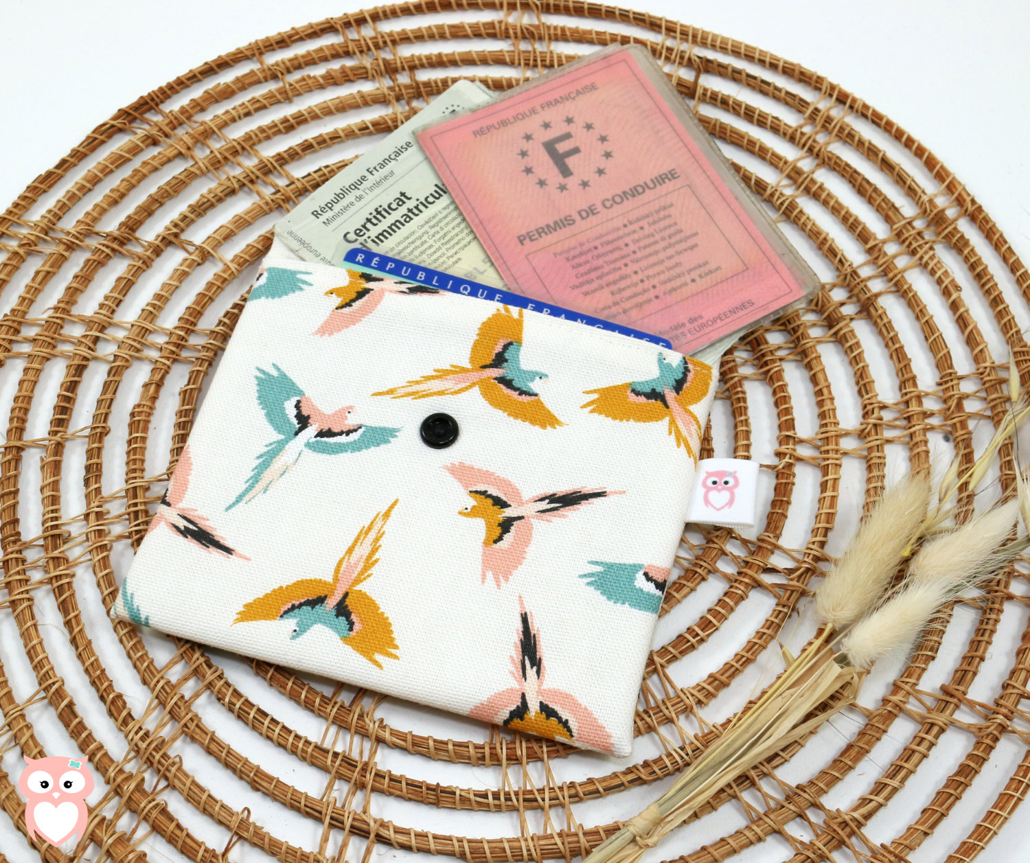 Pochette papiers - ZD la Chouette